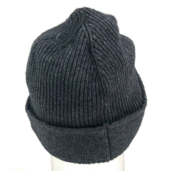 True Religion World Tour Unisex Gray Wool Winter Beanie Hat Skull Cap OSFA - Picture 5 of 10